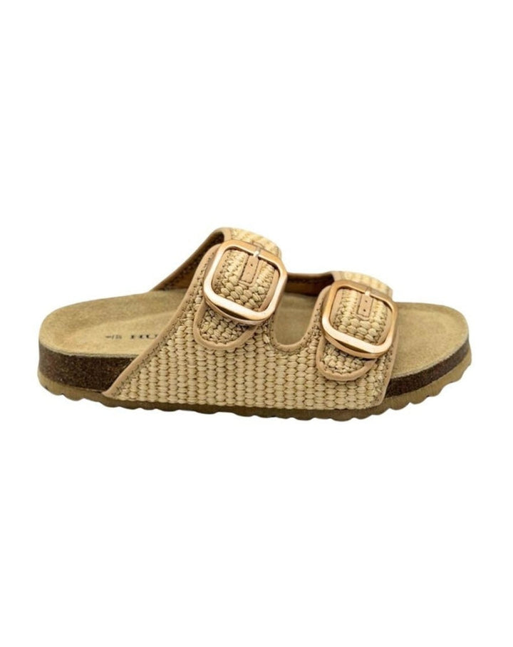 Cammy Sandal - Natural Raffia