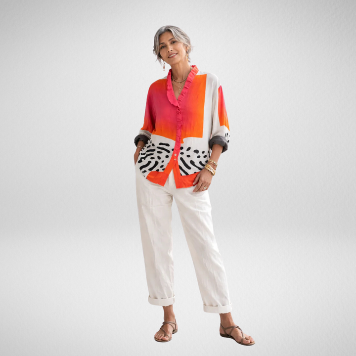 Viola™ Relaxed Print Blouse
