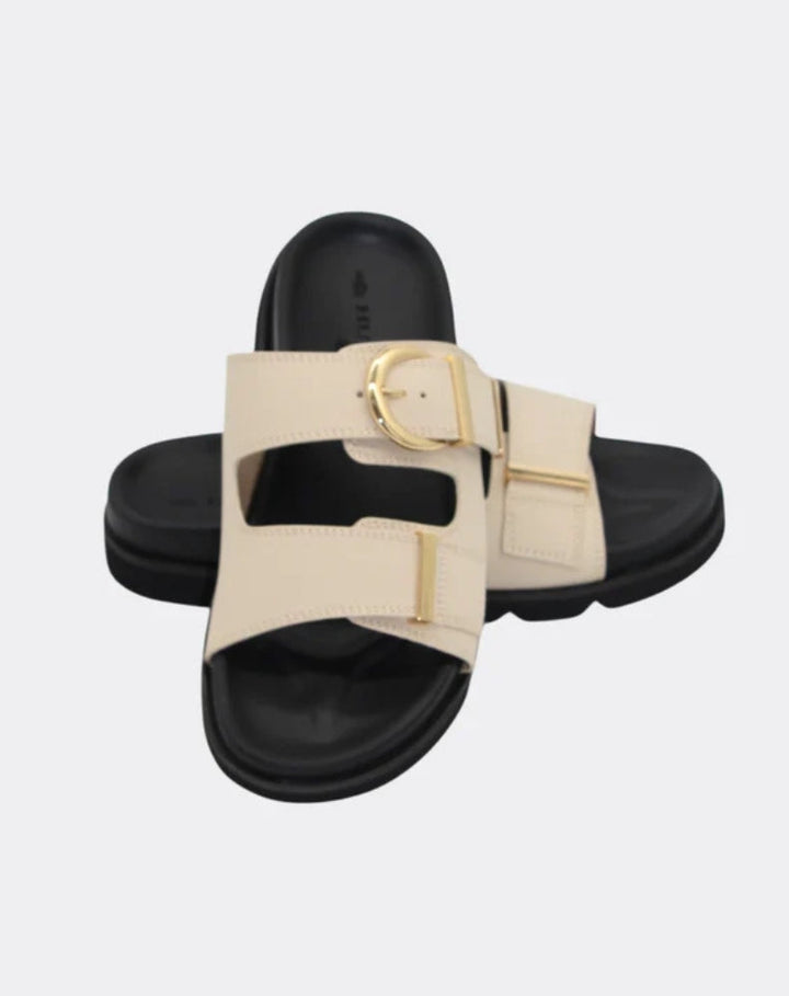 Nelly Sandal - Bone