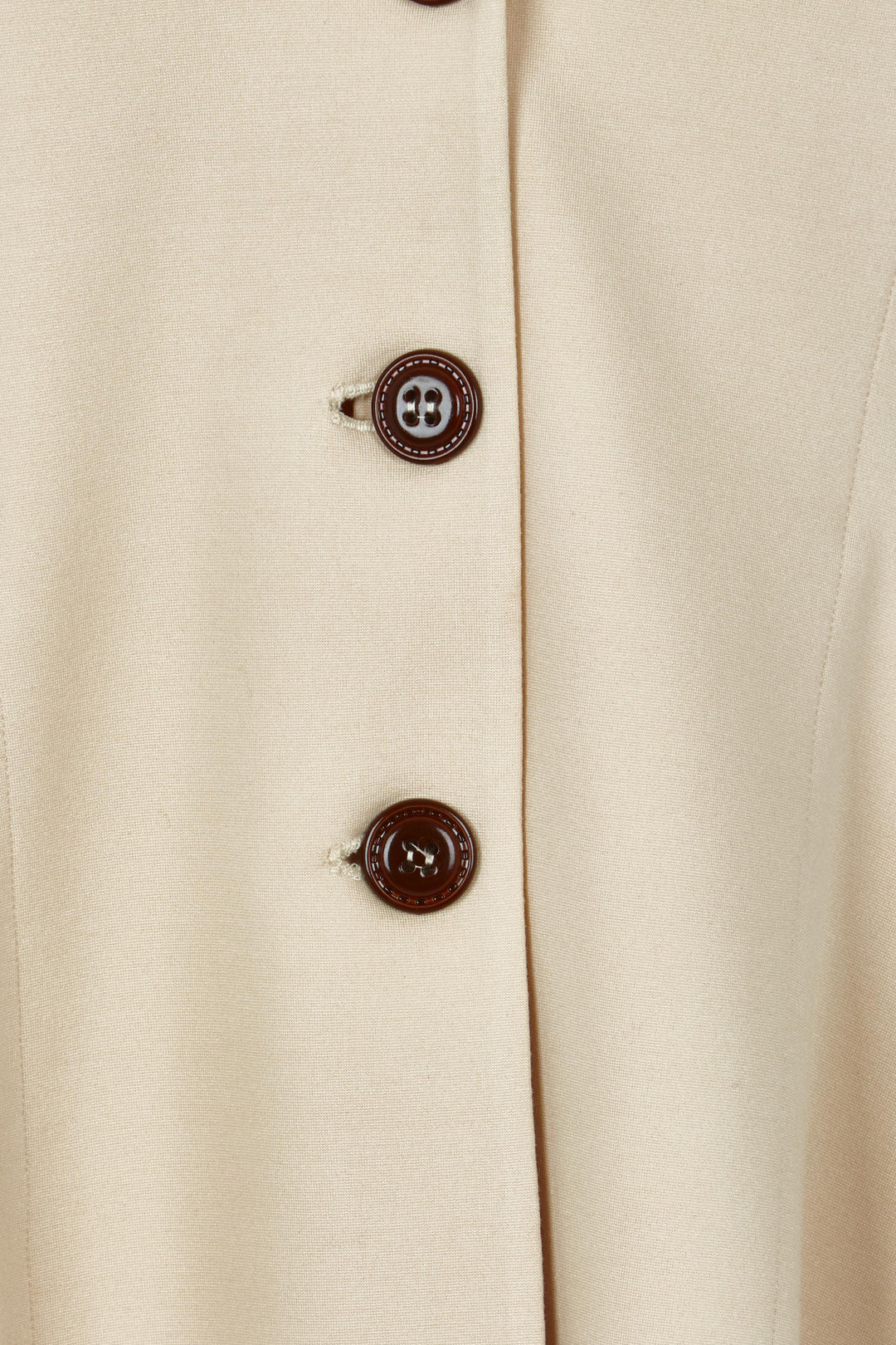 Meet Me At Midnight Longline Ponte Coat - Sand