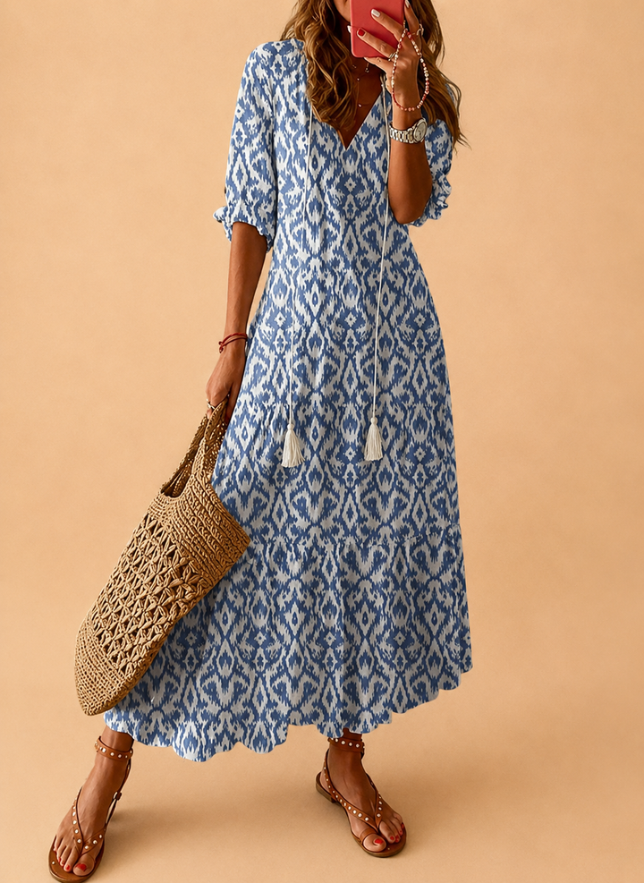 Paisley™ | Chic Boho Midi Dress